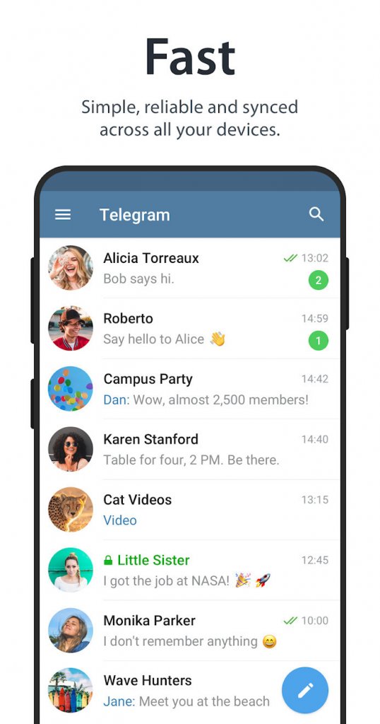 Telegram（安卓版）：安全、无审查的即时通讯APP-草蜢资源